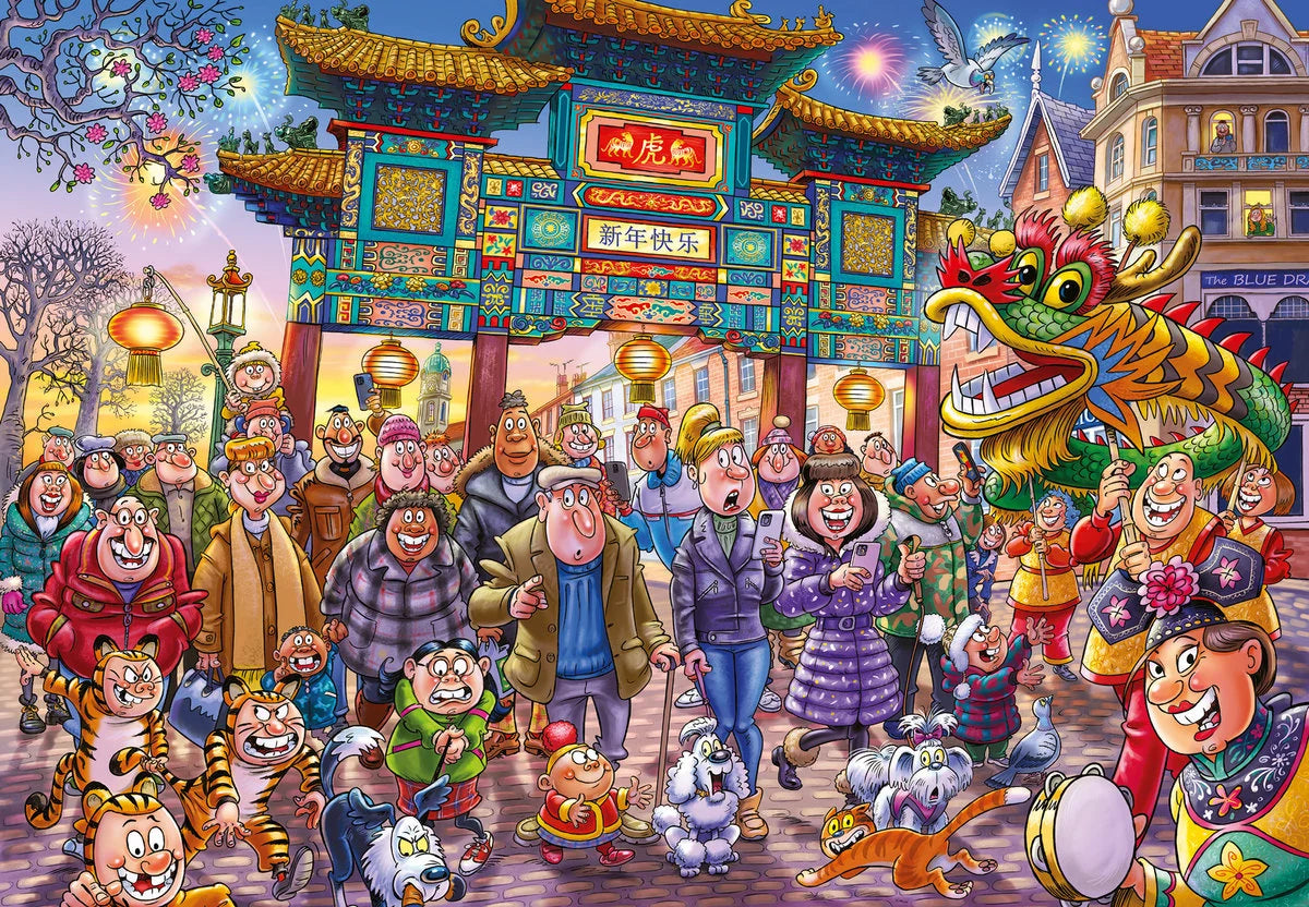 Wasgij Original #39 - Chinese New Year