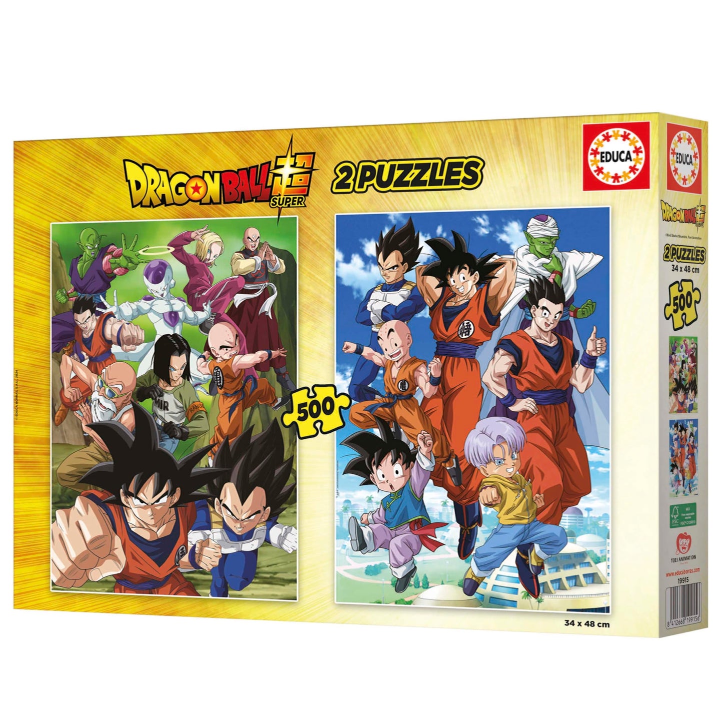 Dragon Ball Super (2 Puslespil)
