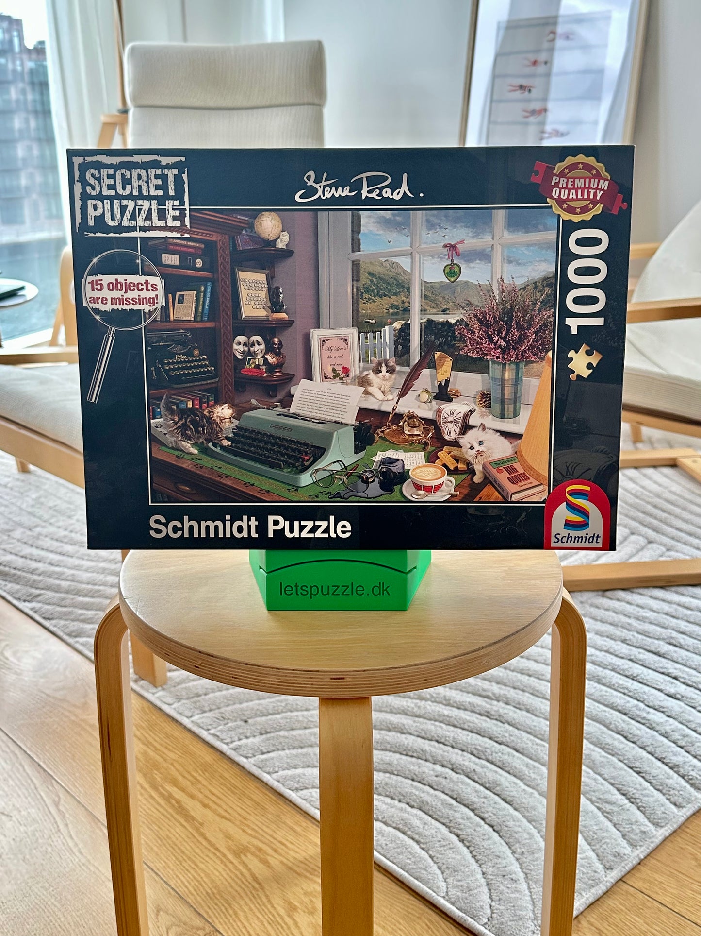 At the Writing Table (Secret Puzzle)