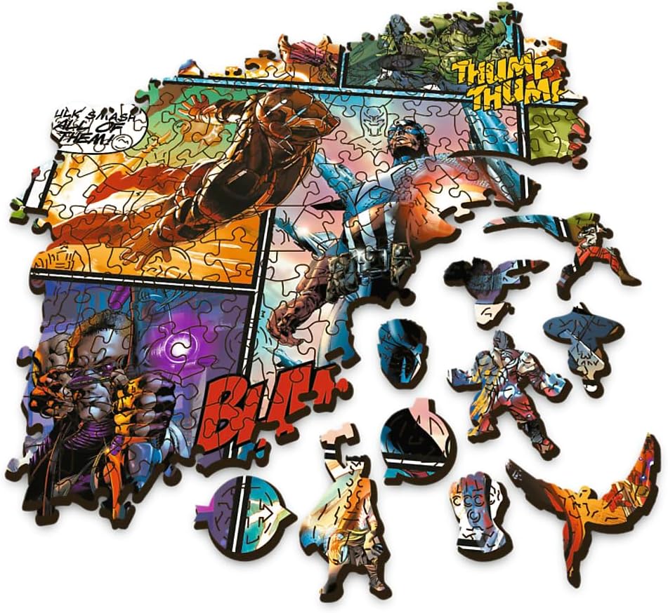 Marvel Comics Universe (wood)
