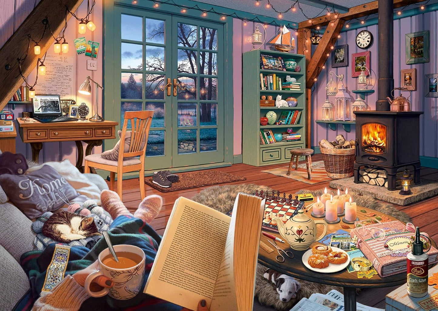 At The Holiday Home (Secret Puzzle)