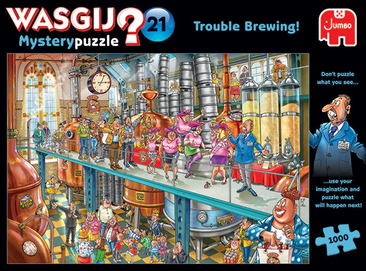 Wasgij Mystery #21 - Trouble Brewing