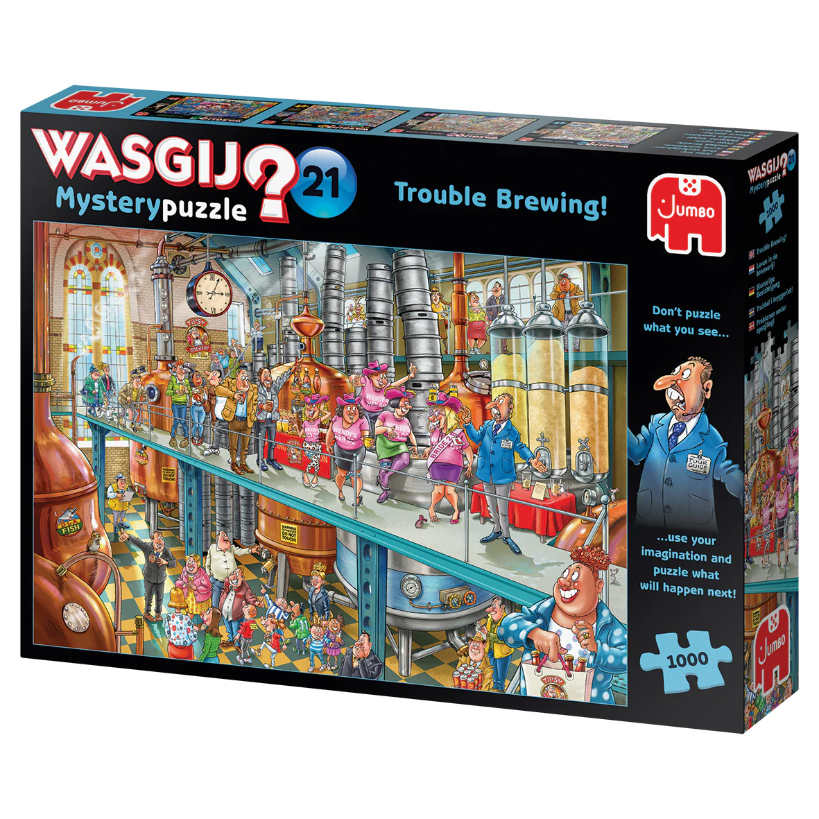 Wasgij Mystery #21 - Trouble Brewing