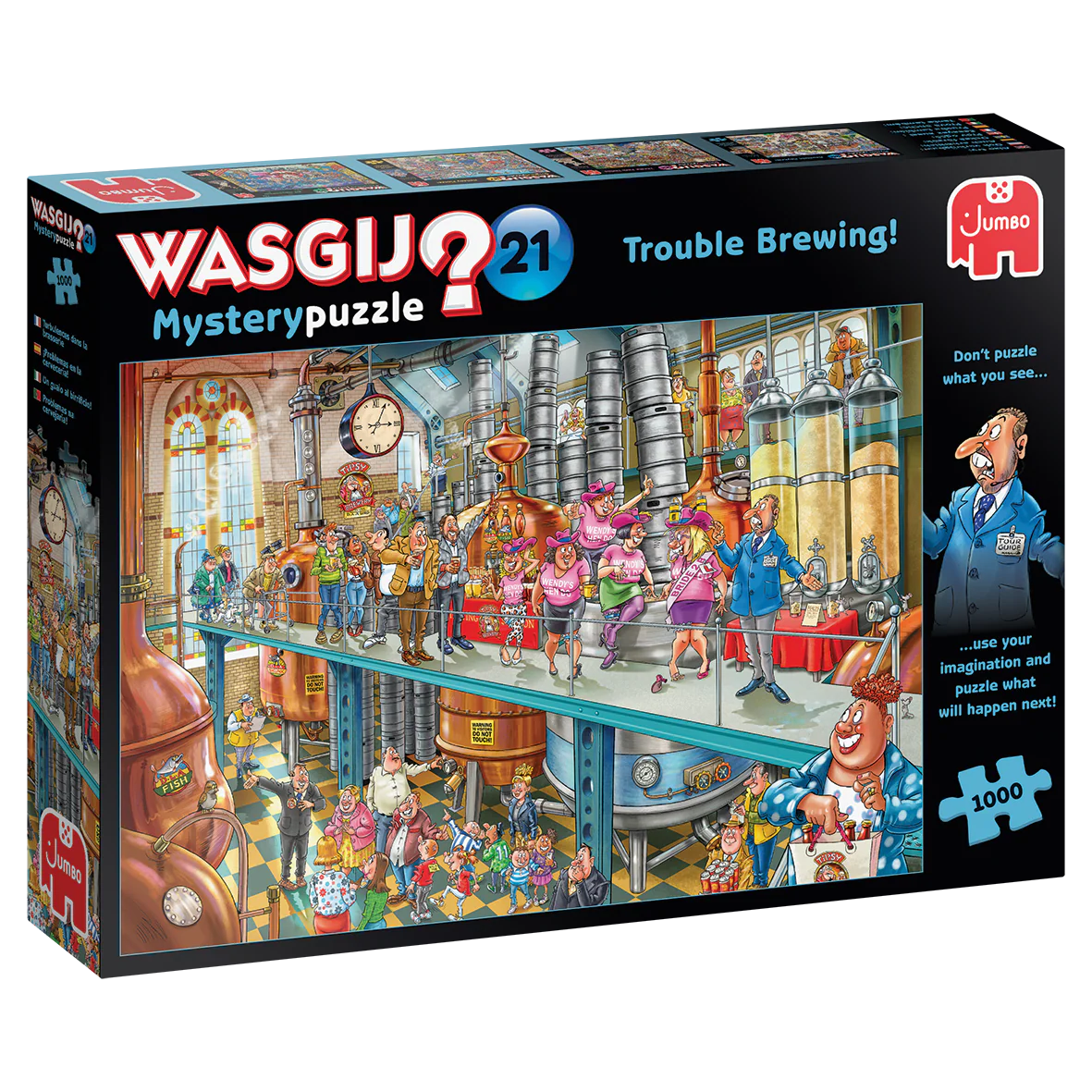 Wasgij Mystery #21 - Trouble Brewing