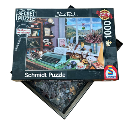 At the Writing Table (Secret Puzzle)