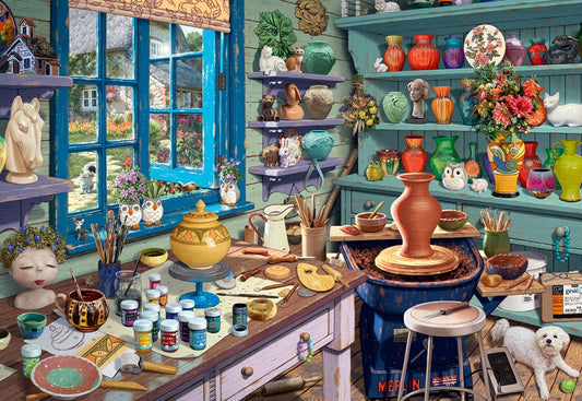 Kunstnerens Atelier (Hemmelighedspuslespil)